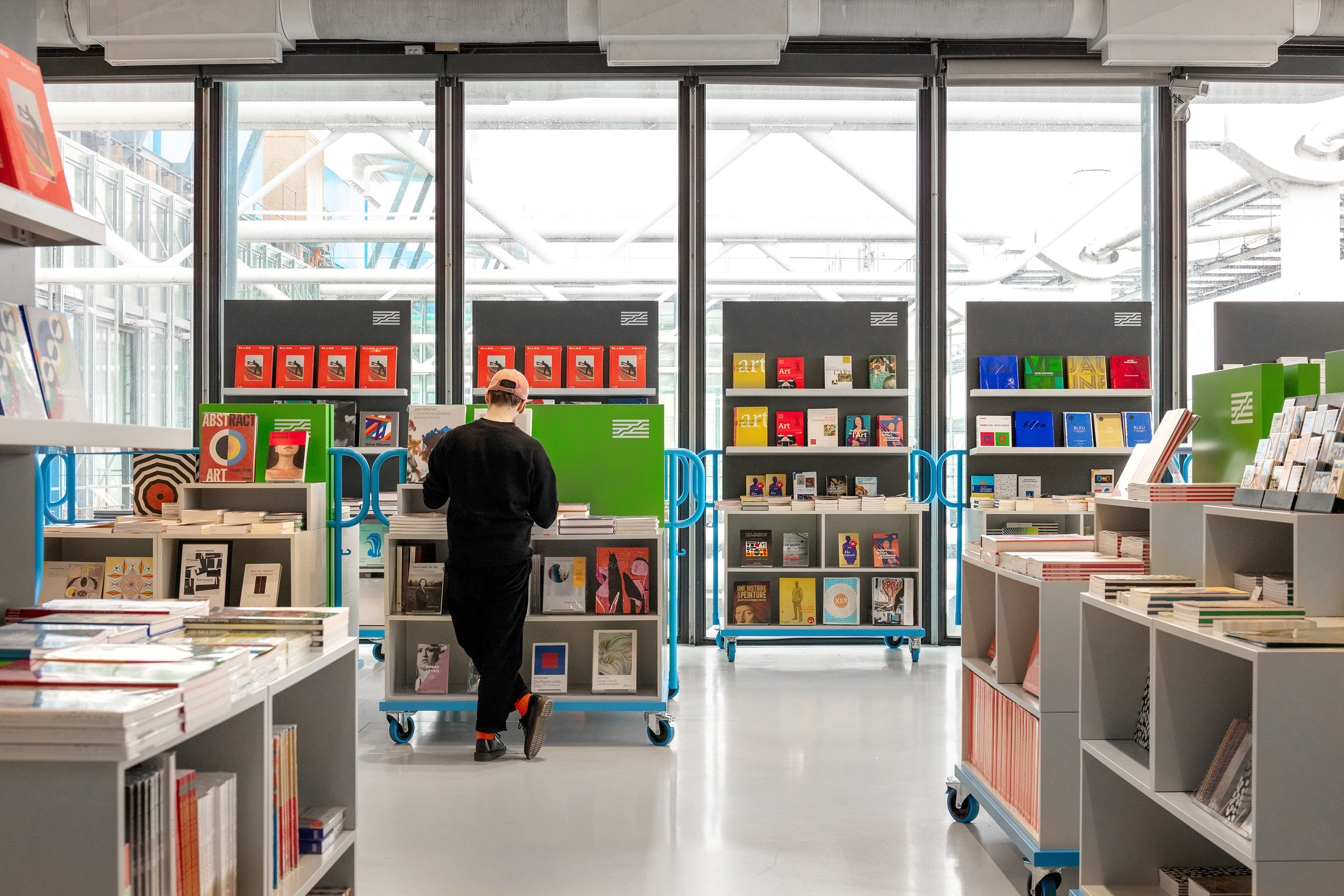 Centre Pompidou "Readymade" la nouvelle librairie des expositions