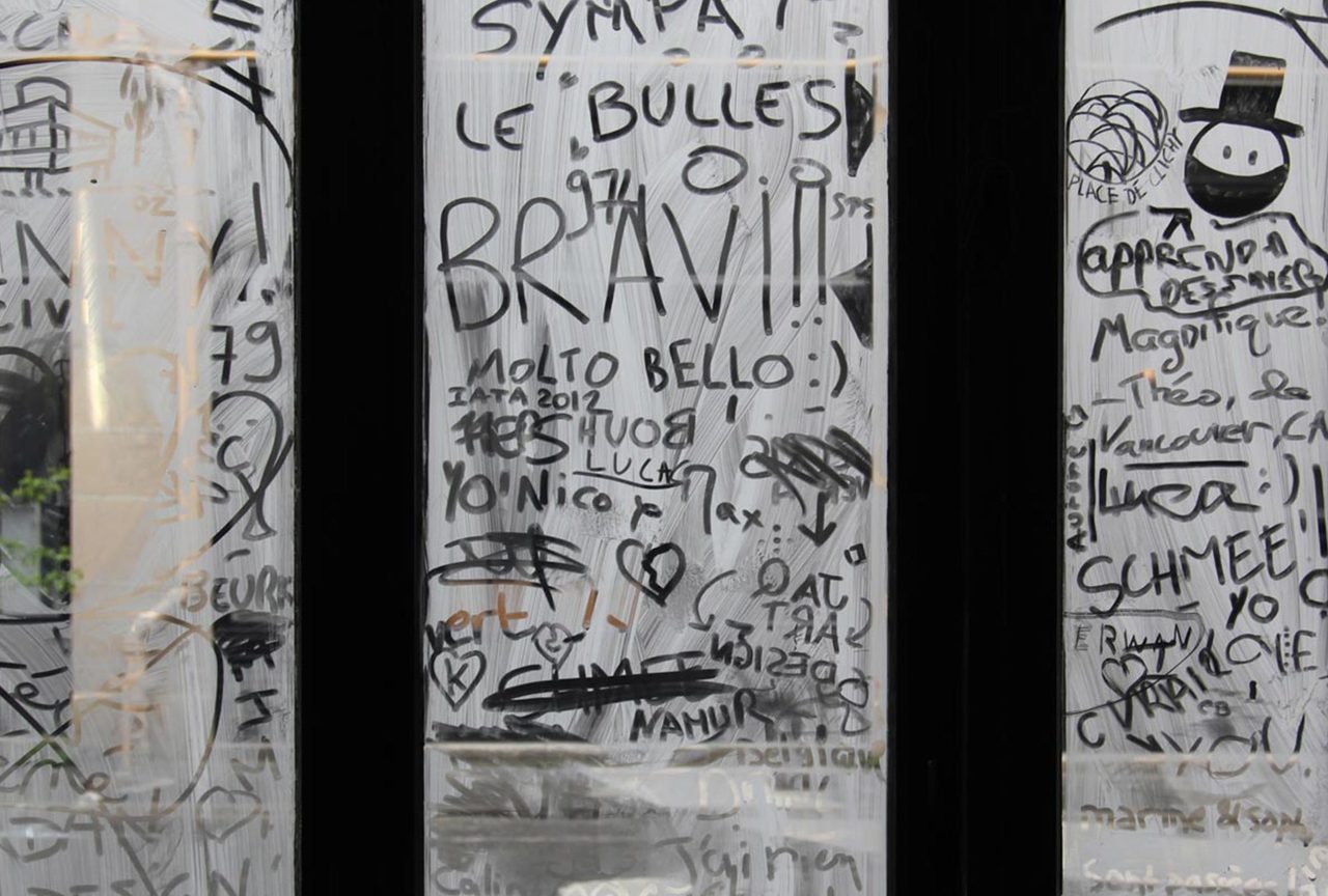 Sous les pavés, le design