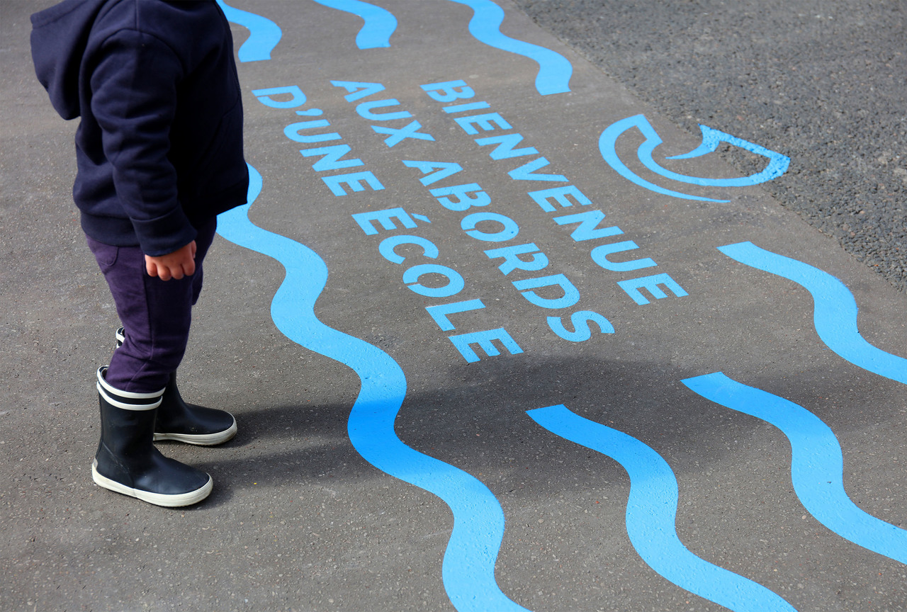 Signalétique de distanciation