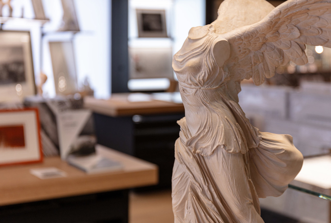 Reframing the Louvre Museum Bookshop